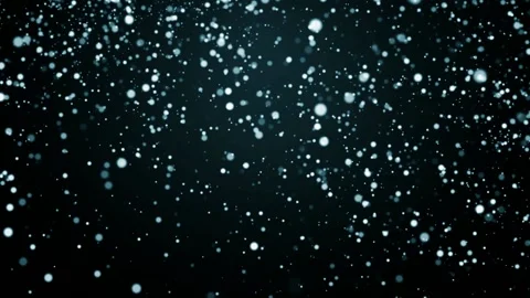 Abstract dark blue background with flying circles all over the screen, mockup Stock Footage 168682828