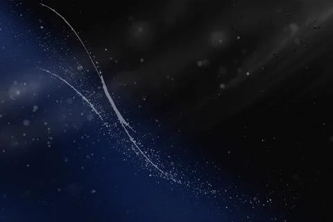Abstract dark blue background with glowing light particle Stock Illustration