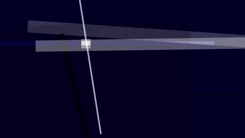 Abstract dark blue background with intersecting white and black lines and t.. Stock Footage 335430878