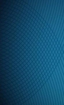 Abstract dark blue background, many curved lines - Vector Stock Illustration