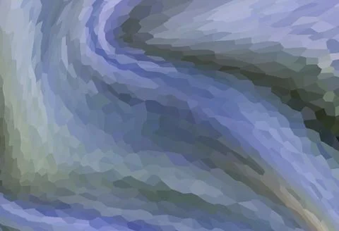 Abstract dark blue background mosaic texture wave effect イラスト素材
