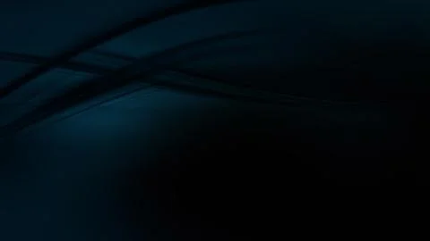 Abstract dark blue background with smooth shining lines Stock Illustration