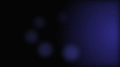 Abstract dark blue background with soft glowing bokeh light effects Stock Footage 339617683