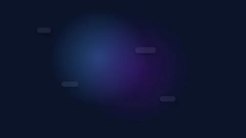 Abstract dark blue background with subtle floating rectangular elements 库存影片 336263543
