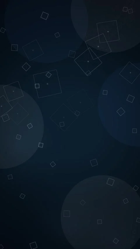 Abstract dark blue background with subtle digital geometric pattern overlay Stock Footage 345494476