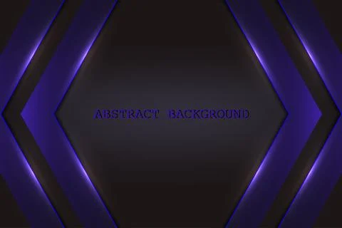 Abstract dark blue background. Template for brochure cover, banner, business Stock Illustration