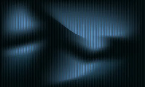 Abstract dark blue background with vertical stripes and subtle wavy gradien.. Stockillustratie