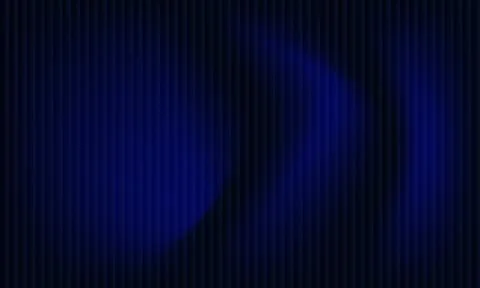 Abstract dark blue background with vertical stripes and subtle gradient lig.. Stockillustratie