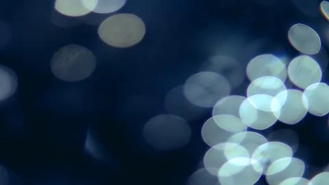 Abstract Dark Blue Bokeh Background Cap Cut Effect Overlay Loop Stock Illustration