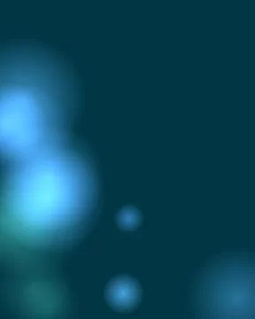Abstract Dark Blue Bokeh Background with Soft Blurry Light Circles for Mode.. Stock Illustration
