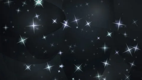 Abstract dark blue cosmic background with shimmering white stars and glowing 스톡 동영상 346214360