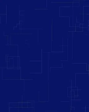 Abstract dark blue digital circuit board background with glowing geometric .. Stockillustratie