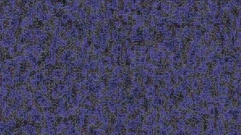 Abstract Dark Blue Digital Glitch Noise Texture Stock Footage 332126440