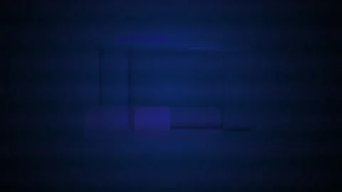 Abstract dark blue digital technology background with faint screen ui eleme.. Stock Footage 346321068