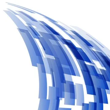 Abstract dark blue elements technology background Stock Illustration
