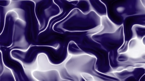 Abstract Dark Blue Fluid Motion Background with Glowing White Highlights Stock Footage 339707359