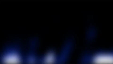 Abstract Dark Blue Glowing Pixels on Black Background with Digital Light. Stock Photos