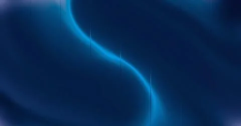 Abstract Dark Blue Glowing Wave Background Stock Illustration