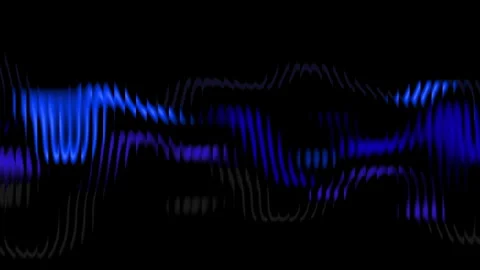 Abstract dark blue gradient background with ribbed glass texture animation Stock Footage 337103447