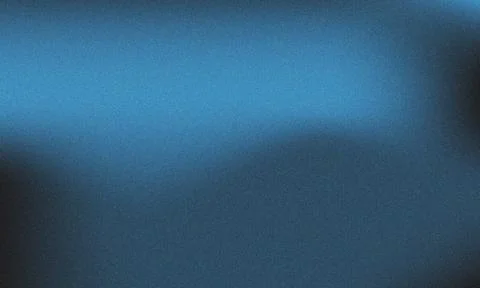 Abstract dark blue gradient background, with grainy texture, and soft blurr.. Stock Photos