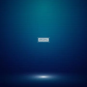 Abstract dark blue gradient color of technology studio mockup background. Stock-Illustration