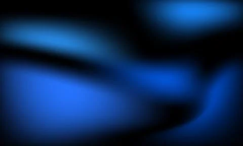 Abstract dark blue grainy gradient background with soft glowing light effects Stock-Illustration