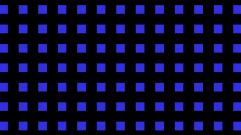 Abstract Dark Blue Light Grid Pattern Loop Background. Stock Footage 339136339