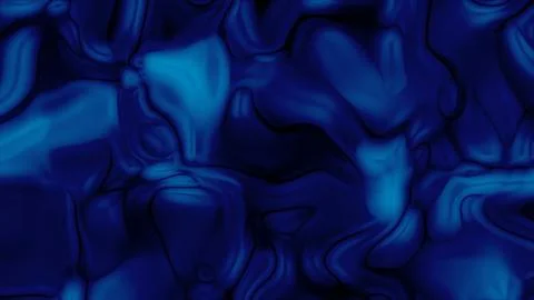 Abstract Dark Blue Liquid Texture with Smooth Wavy Pattern Illustrazione stock