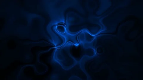 Abstract dark blue liquid, wave, marble background. Stock Footage 159604203