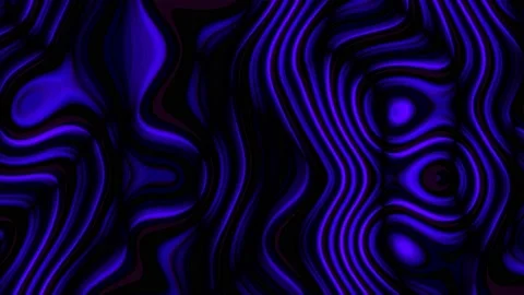 Abstract dark blue liquid wavy background Stock-Footage 154334181