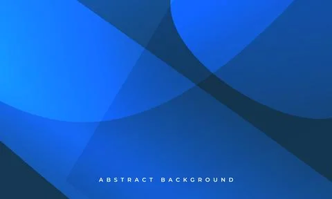 Abstract dark blue minimal background with dynamic wave shapes Stock Illustration