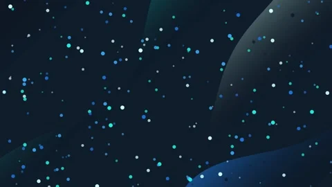 Abstract Dark Blue Motion Background with Sparkling Particle Stars Stock Footage 328788410