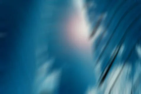 Abstract dark blue motion blur with soft lens flare and soft diagonal strea.. Stock Photos