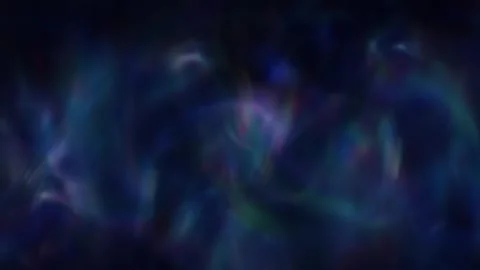 Abstract Dark Blue Plasma Background With Soft Iridescent Waves Stock Footage 332304044