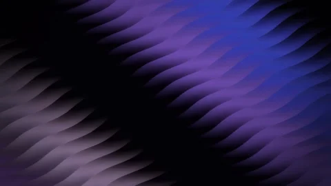 Abstract dark blue purple wavy lines background loop Stock Footage 344719714