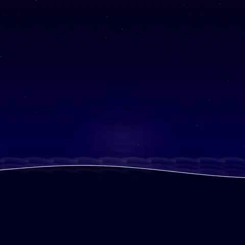 Abstract dark blue sky gradient background for modern digital art video loop Stock Footage 345690927