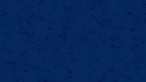 Abstract Dark Blue Small Cubes Seamless Loop - Digital Pixel Voxel Background Stock Footage 340434742
