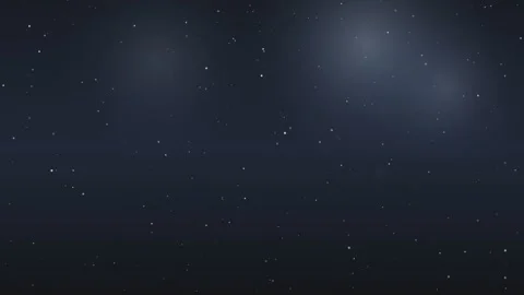 Abstract dark blue space background with shimmering stars and soft light gl.. Видео 341285656