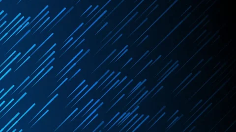 Abstract dark blue tech motion background with dynamic diagonal speed lines Stock Footage 337411609