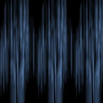 Abstract Dark Blue Tech Vertical Streaks on Black Background Illustrazione stock