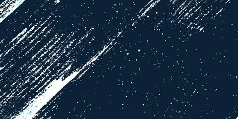 Abstract dark blue texture with white brush strokes and grain for creative desig 스톡 일러스트