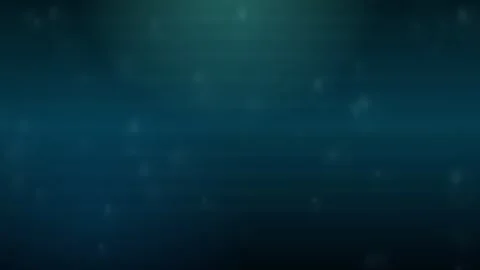 Abstract dark blue underwater background with floating light particles Stock Footage 335883926