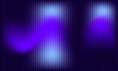 Abstract dark blue vertical lines pattern with glowing purple and violet li.. Stock Illustration