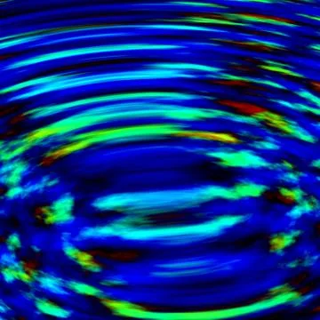 Abstract dark blue water surface waves background Stock Illustration