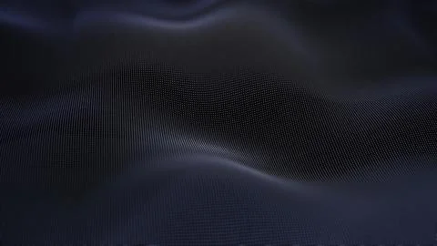 Abstract Dark Blue Waves A Fluid Motion Background Perfect for Various Artistic Stock Illustration