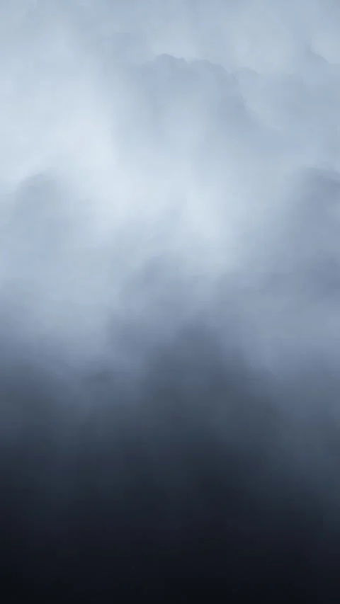 Abstract dark blue white smoke cloud vertical animation Stock Footage 341293668