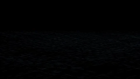 Abstract Dark Blue Wind Currents Flowing Background Loop Stock-Footage 330860716