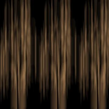 Abstract Dark Bronze Vertical Streaks on Black Background Stock Illustration