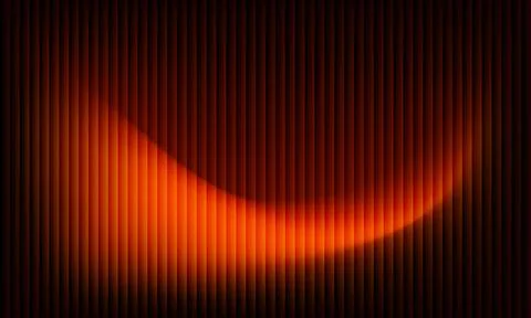 Abstract Dark Brown Background with Vertical Stripe Texture and Vibrant Ora.. Stock Illustration