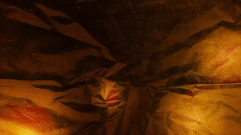 Abstract dark brown crumpled paper texture background Stock Footage 345045664